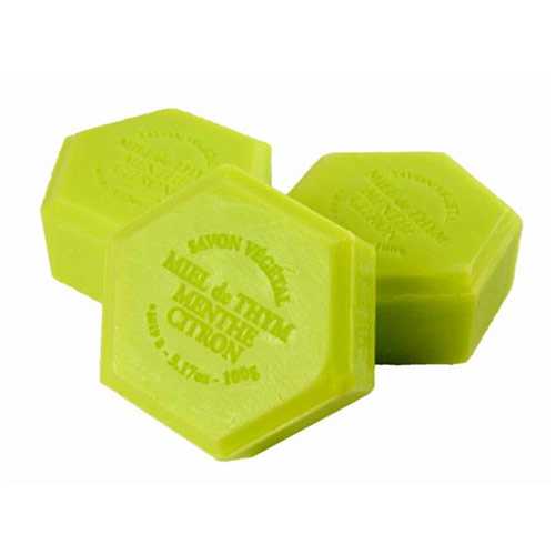 Mydło miodowe z miętą i cytryną 100g-0 Mydło miodowe z miętą i cytryną 100g-0