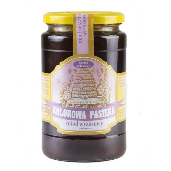 miód wrzosowy KOLOROWA PASIEKA 1000 g-0