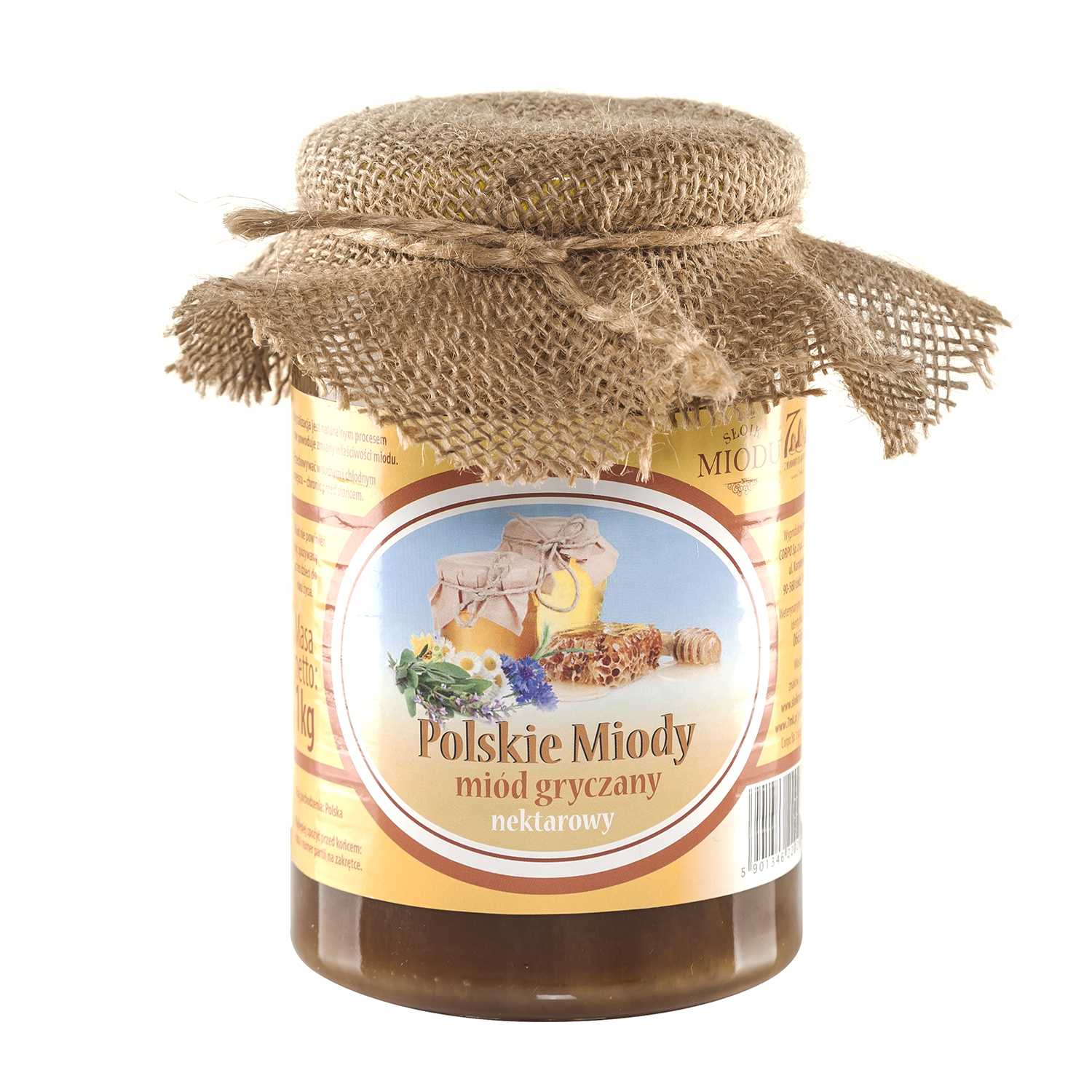 POLSKIE MIODY - miód gryczany 1000 g-0 POLSKIE MIODY - miód gryczany 1000 g-0