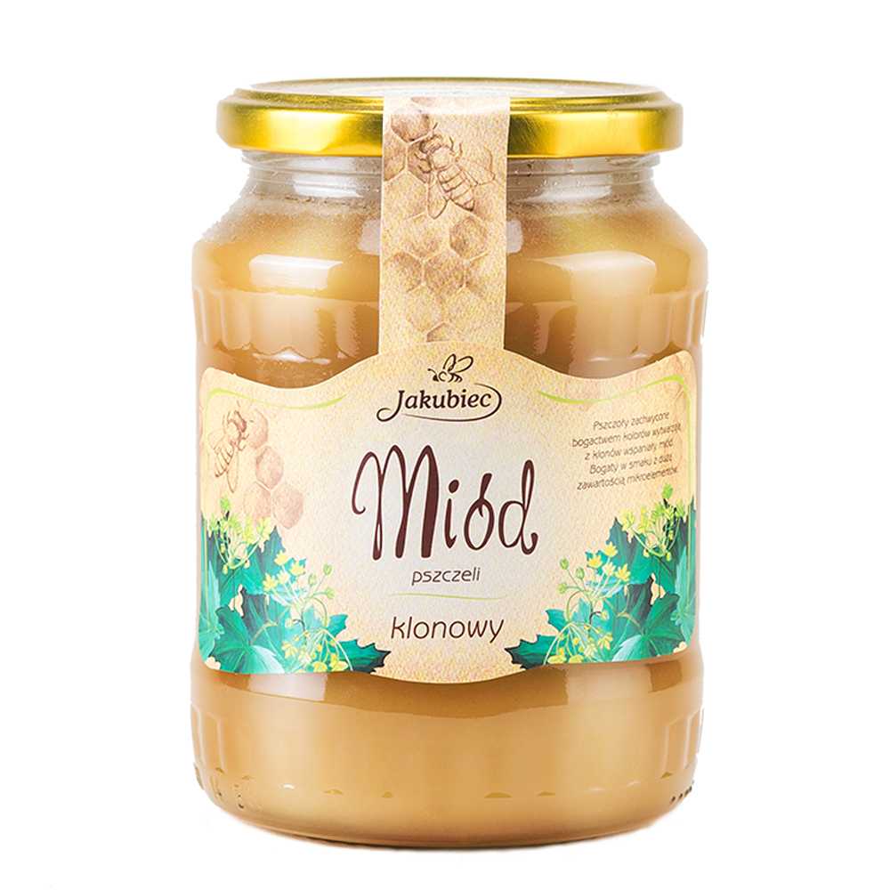Polski miód klonowy 900g-0 Polski miód klonowy 900g-0