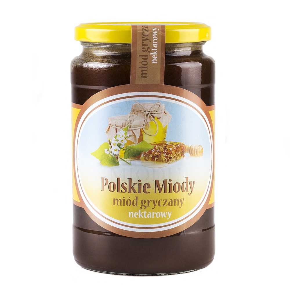 POLSKIE MIODY - miód gryczany 1000 g-3599 POLSKIE MIODY - miód gryczany 1000 g-3599