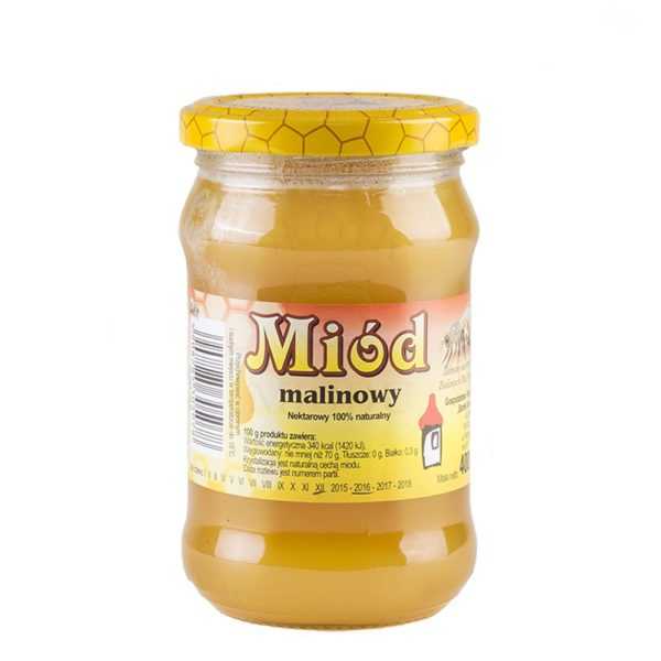 Polski miód malinowy 400g-0