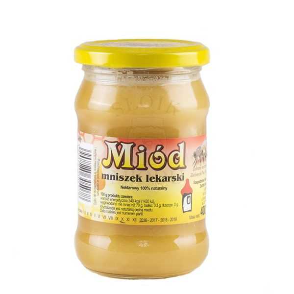 Polski miód mniszkowy 400g Bartnik Sokólski-0
