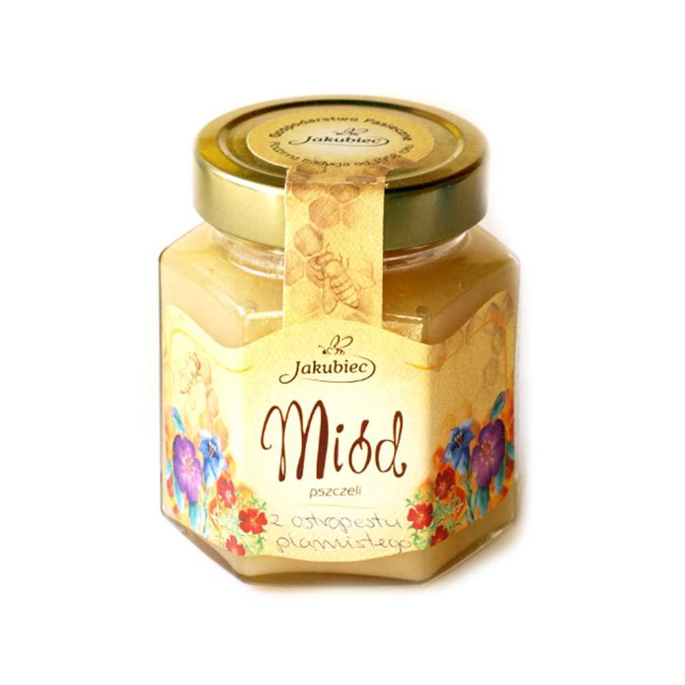 Polski miód ostropestowy 400g-0 Polski miód ostropestowy 400g-0