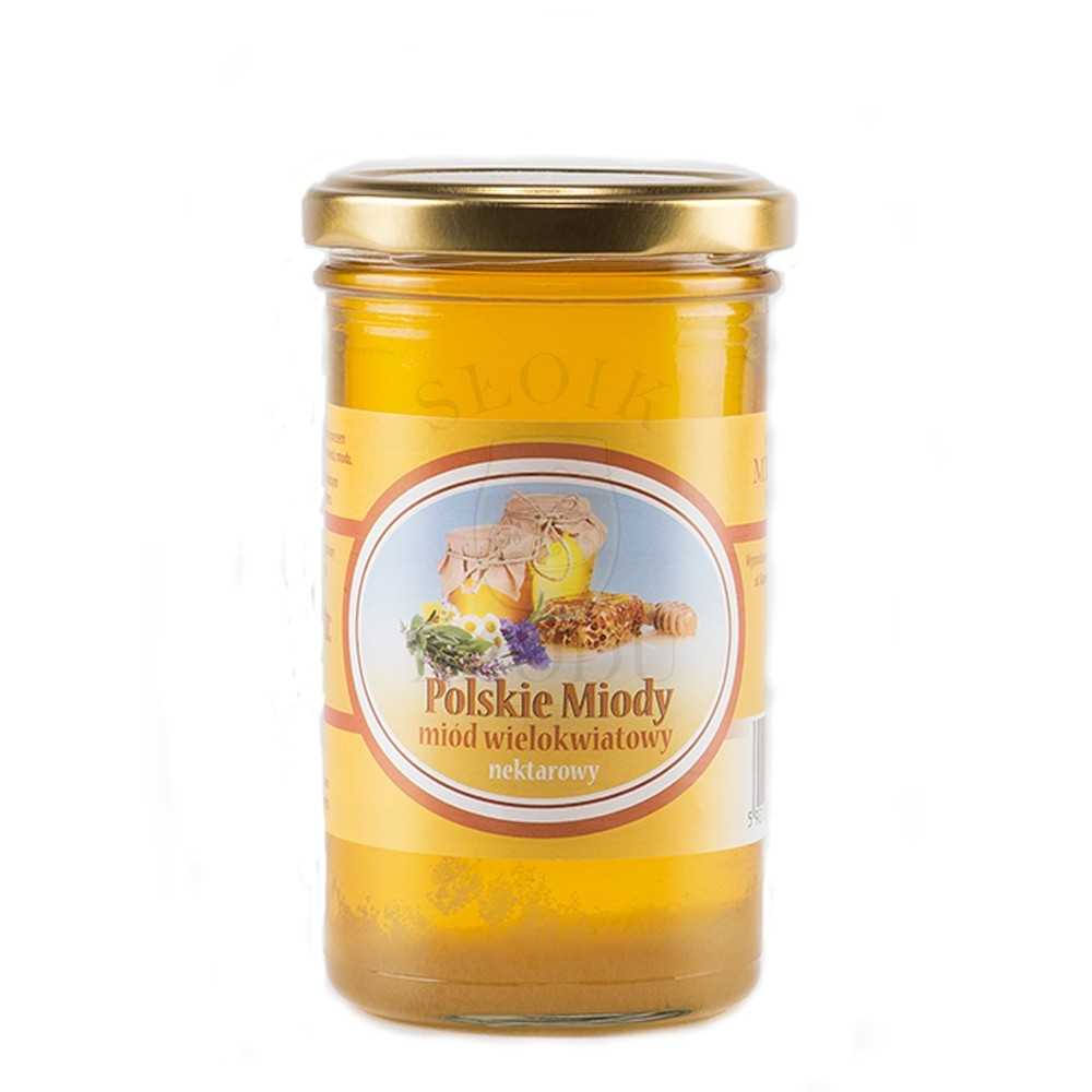 POLSKIE MIODY - miód wielokwiatowy 350g -0 POLSKIE MIODY - miód wielokwiatowy 350g -0