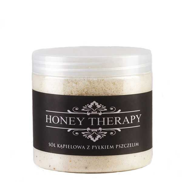 Sól kąpielowa z pyłkiem pszczelim 750g jabłko-0