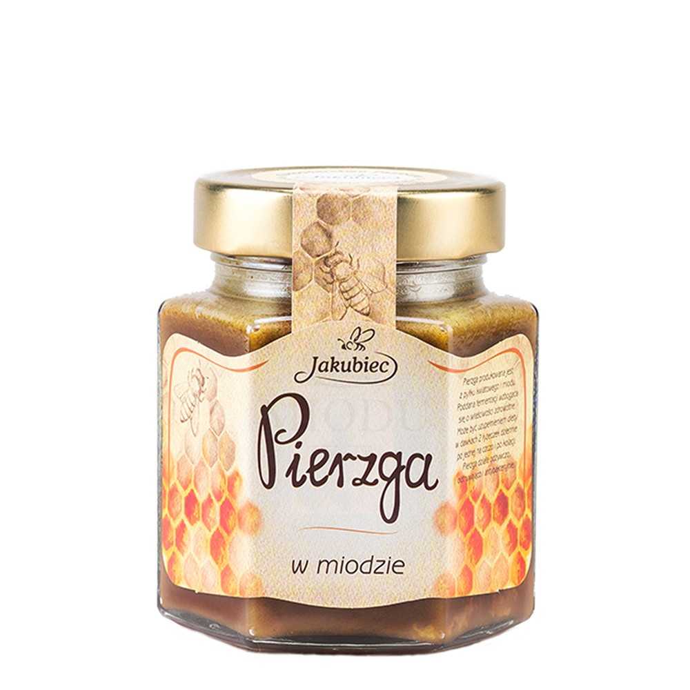 Miód z Pierzgą Pszczelą 370g Pierzga w miodzie 370g