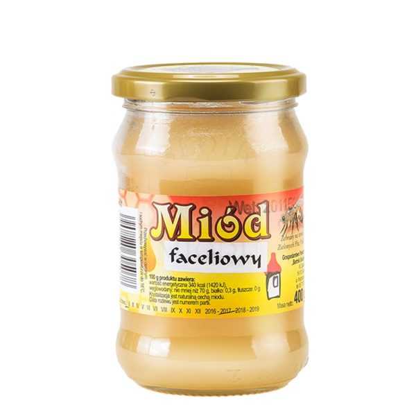 Polski miód faceliowy 400g Bartnik Sokólski-0