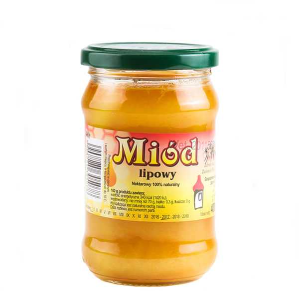 Polski miód lipowy 400g Bartnik Sokólski-0