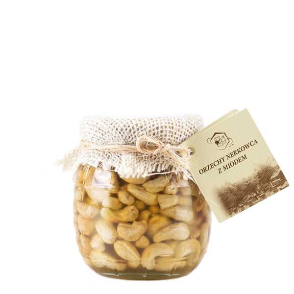 Orzechy nerkowca w miodzie 350g.-0