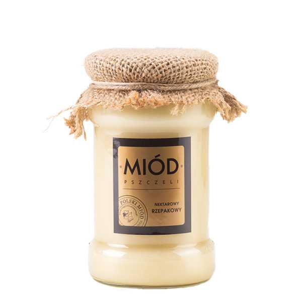 Polski miód rzepakowy 400g-0