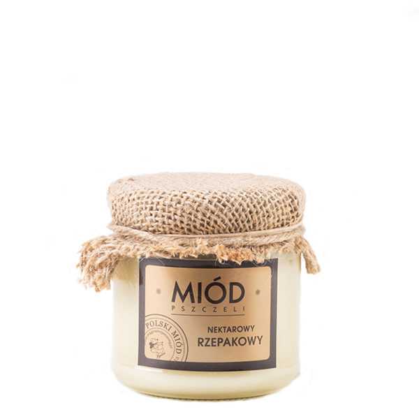Polski miód rzepakowy 250g -0
