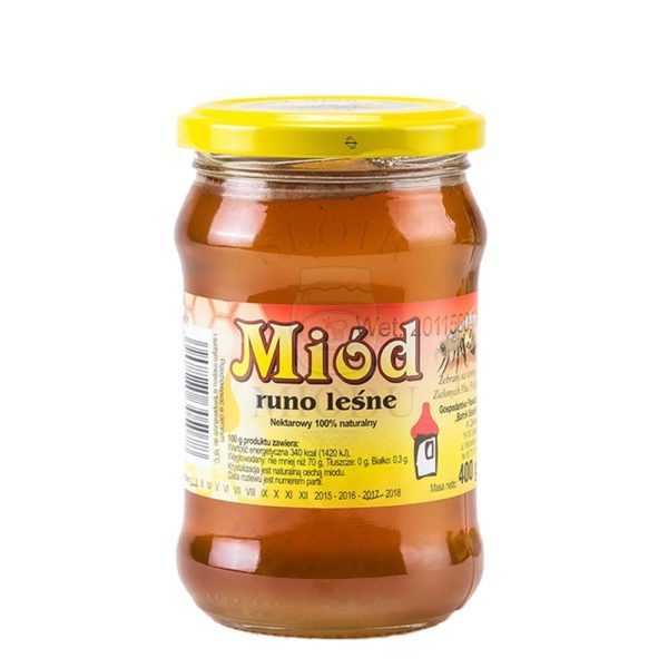 Polski miód Runo Leśne 400g Bartnik Sokólski-0