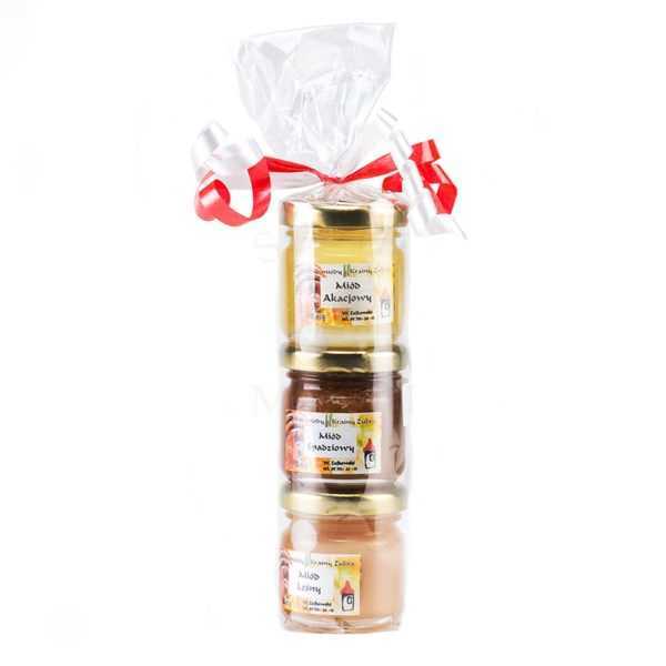 Zestaw miodów MINI 3*50g Bartnik Sokólski-0