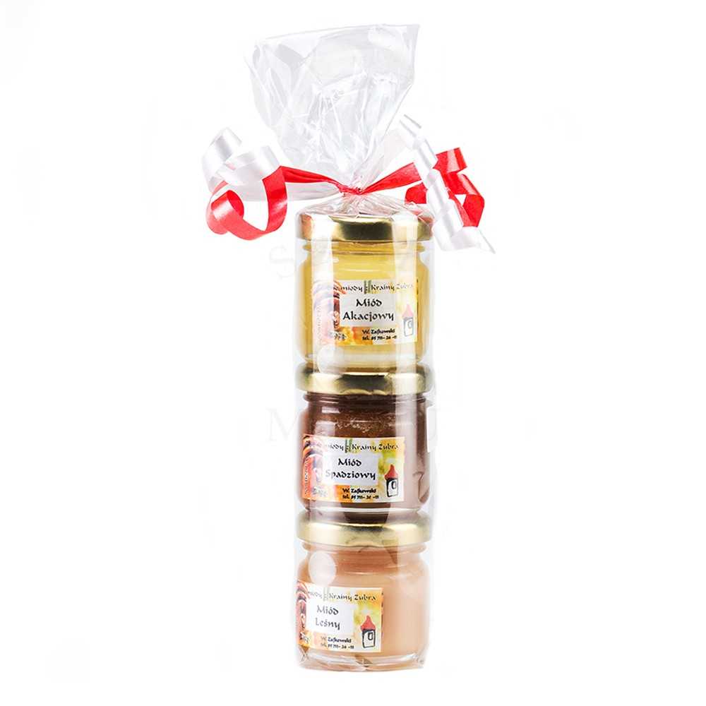 Zestaw miodów MINI 3*50g Bartnik Sokólski-0 Zestaw miodów MINI 3*50g Bartnik Sokólski-0