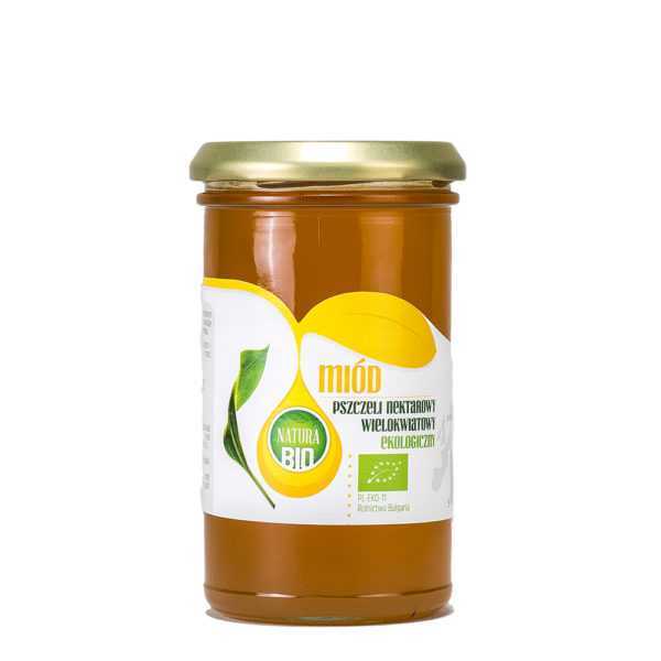 Miód wielokwiatowy BIO 350g-0