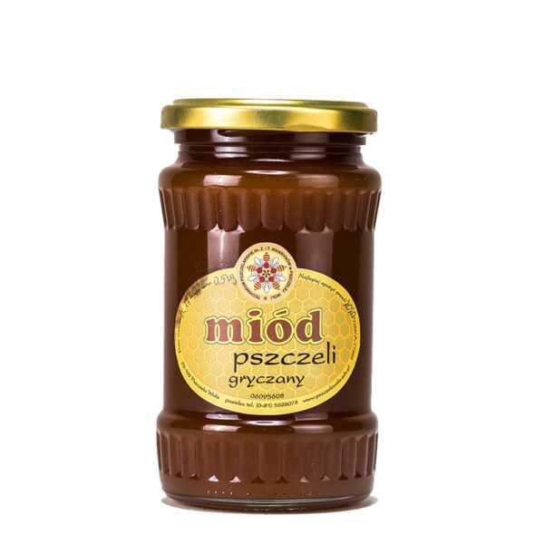PW polski miód gryczany 0,5 kg-0
