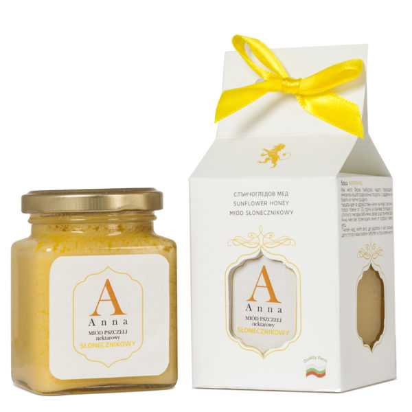 Anna - miód słonecznikowy 250g-0