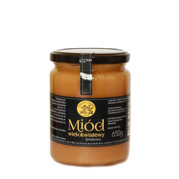 Miód wielokwiatowy kremowy 650g-0