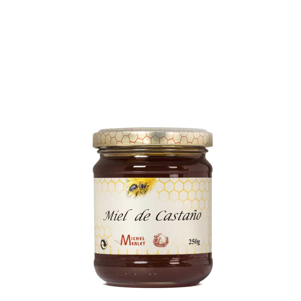 Hiszpański miód kasztanowy 250g-0 Hiszpański miód kasztanowy 250g-0