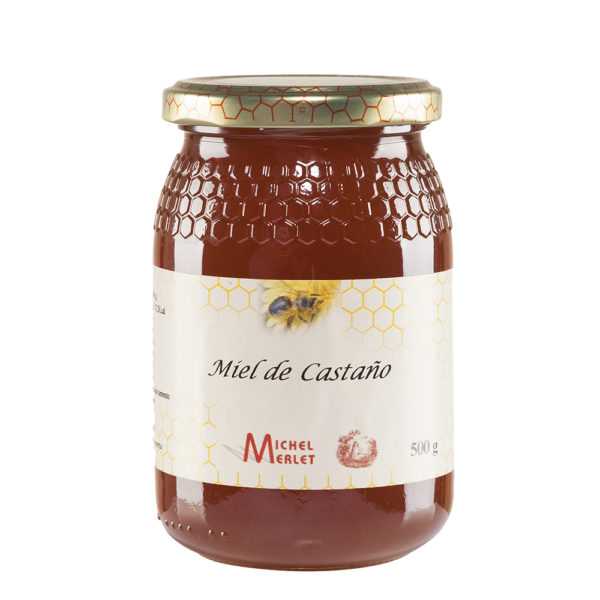 Hiszpański miód kasztanowy 500g-0