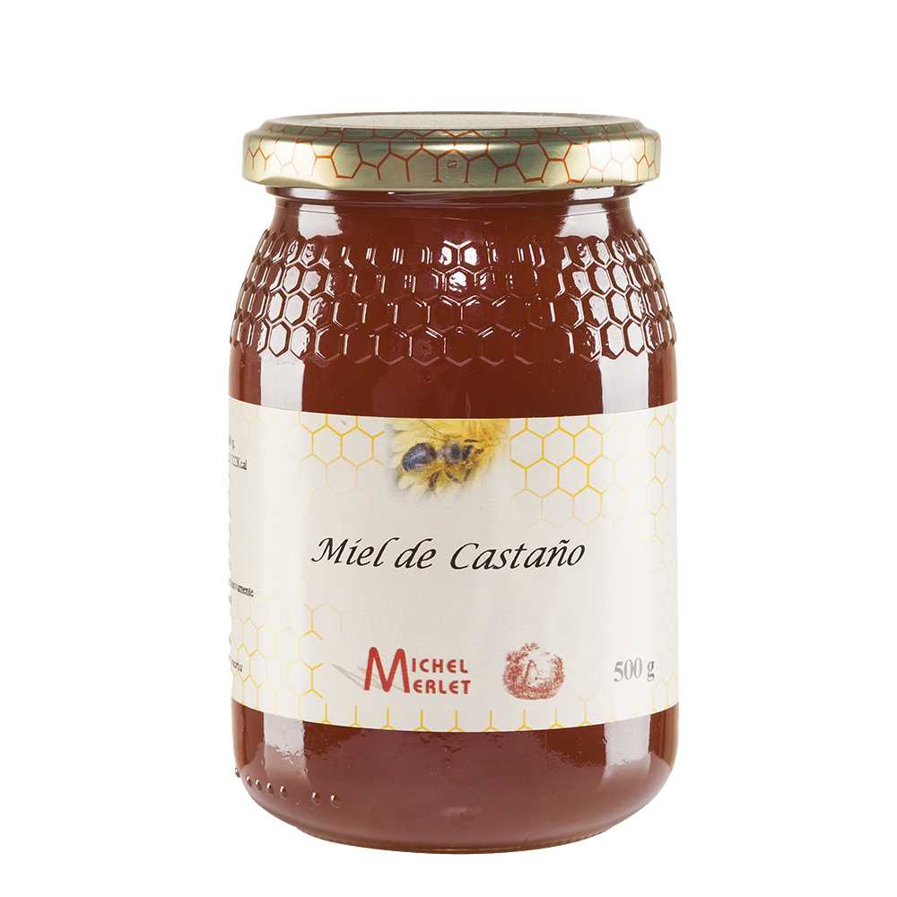 Hiszpański miód kasztanowy 500g-0 Hiszpański miód kasztanowy 500g-0
