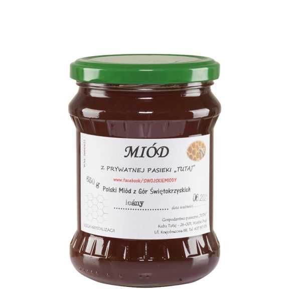 Polski miód leśny 650g-0