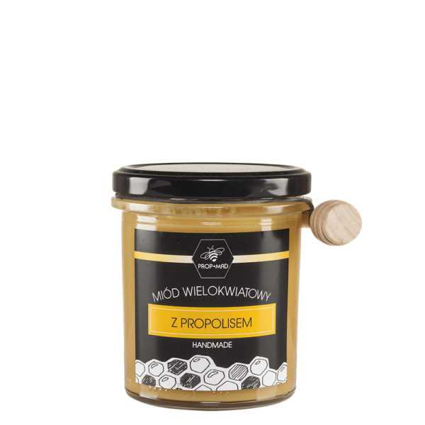 Miód wielokwiatowy z propolisem 400g-0